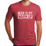 Beer Is My Warm Up Golf T-Shirt (Tri-blend) | Stymie Clothing Company