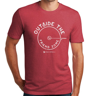 Outside the Friend Zone (Triblend) | Stymie Clothing Company