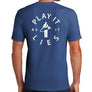 Play It As It Lies Golf T-Shirt (Tri-blend) | Stymie Clothing Company