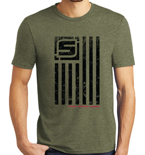 Stymie Nation Flag T-Shirt (Tri-blend) | Stymie Clothing Company
