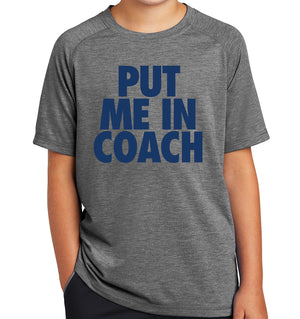 Youth Put Me In Coach Activewear T-Shirt | Stymie Clothing Company