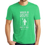 When In Doubt Pull It Out Golf T-Shirt (Tri-blend)