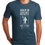 When In Doubt Pull It Out Golf T-Shirt (Tri-blend) | Stymie Clothing Company