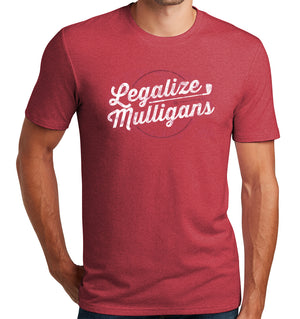 Legalize Mulligans V2.0 Golf T-Shirt (50/50)