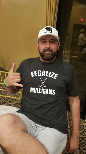Legalize Mulligans Golf T-Shirt (Tri-blend) | Stymie Clothing Company