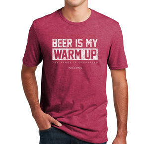 Beer Is My Warm Up Golf T-Shirt (50/50) | Stymie Clothing Company