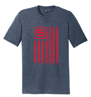 Stymie Nation Flag T-Shirt (Tri-blend)