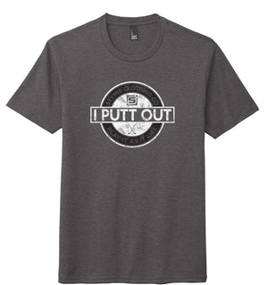 I Putt Out Golf T-Shirt (Tri-blend) | Stymie Clothing Company