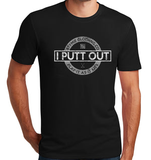 I Putt Out Golf T-Shirt (Tri-blend) | Stymie Clothing Company