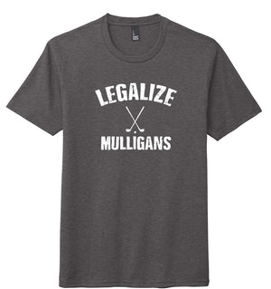 Legalize Mulligans Golf T-Shirt (Tri-blend) | Stymie Clothing Company