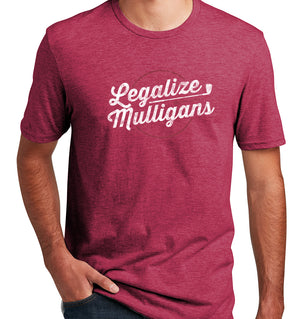 Legalize Mulligans V2.0 Golf T-Shirt (50/50)