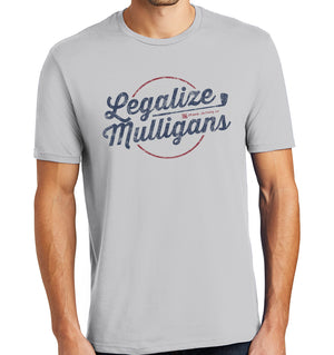 Legalize Mulligans V2.0 Golf T-Shirt (50/50) | Stymie Clothing Company
