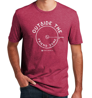 Outside the Friend Zone Golf T-Shirt | Stymie Clothing Company