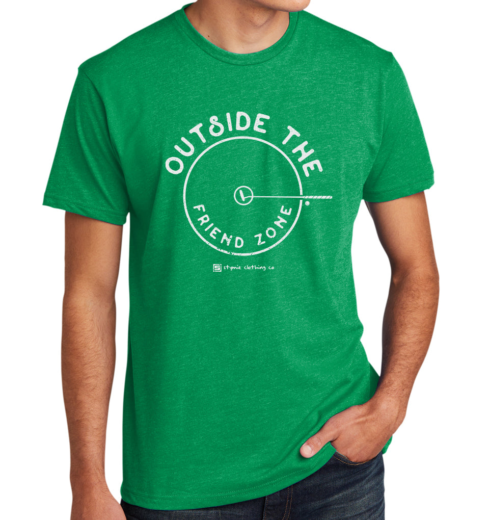 Outside the Friend Zone Golf T-Shirt | Stymie Clothing Company, image size:960x1020