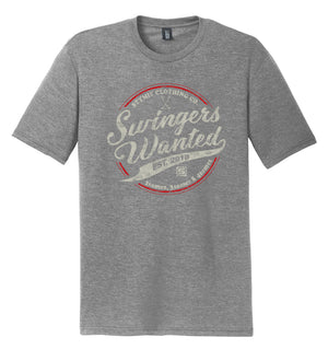 Swingers Wanted V2.0 Golf T-Shirt (Triblend) | Stymie Clothing Company