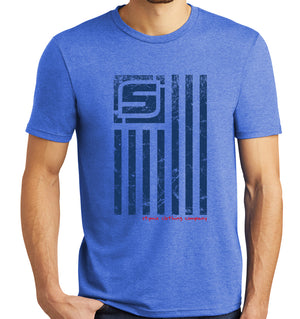 Stymie Nation Flag T-Shirt (Tri-blend) | Stymie Clothing Company