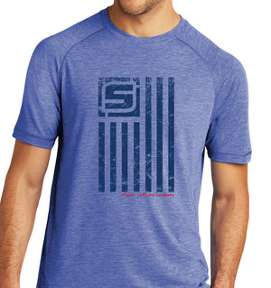 Stymie Nation Flag Activewear T-Shirt | Stymie Clothing Company