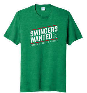 Swingers Wanted Golf T-Shirt (60/40)