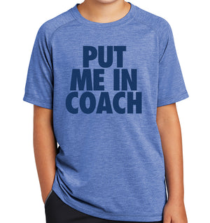 Youth Put Me In Coach Activewear T-Shirt | Stymie Clothing Company