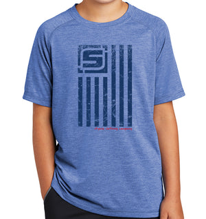 Youth Stymie Nation Flag Activewear T-Shirt | Stymie Clothing Company