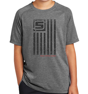 Youth Stymie Nation Flag Activewear T-Shirt | Stymie Clothing Company
