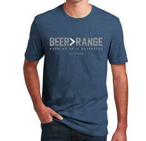 Beer>Range Golf T-Shirt (50/50) | Stymie Clothing Company