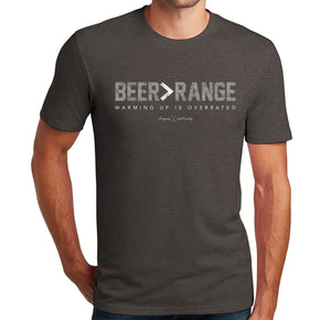 Beer>Range Golf T-Shirt (Tri-blend) | Stymie Clothing Company