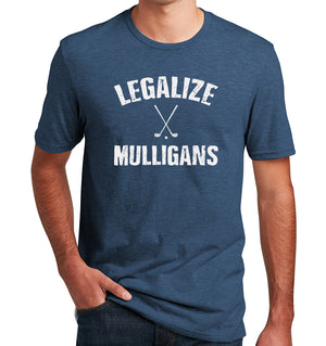 Legalize Mulligans Golf T-Shirt | Stymie Clothing Company