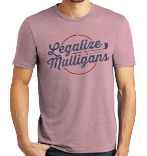 Legalize Mulligans V2.0 Golf T-Shirt (Tri-blend)