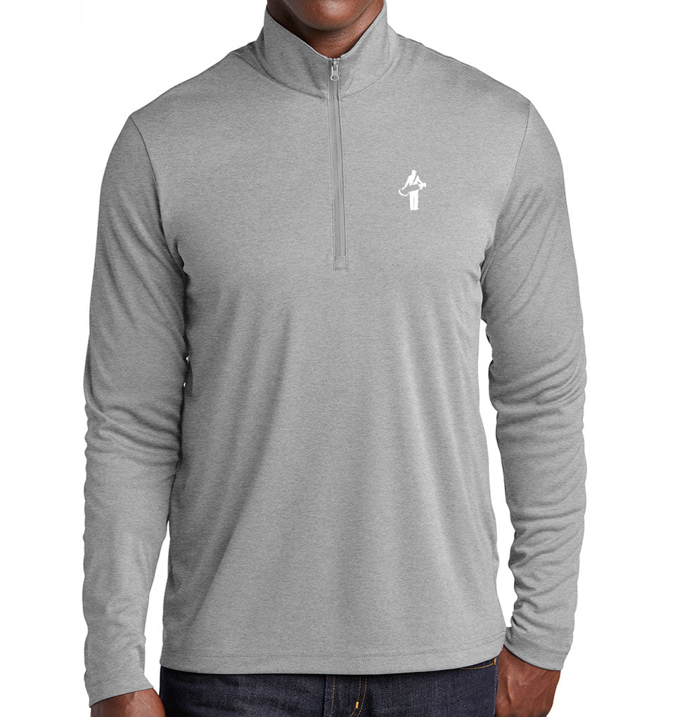 REFLEM 袖ZIPBIGトレーナー　DimMoire  Amilige Stymie Golfer 1/4 Zip Pullover Lightweight Long Sleeve